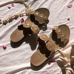Jack Rogers Lauren Cork Sandals! Size 7.5